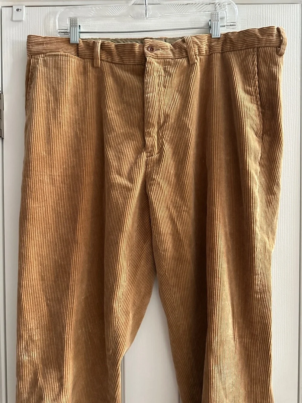 Vintage 90s Polo Ralph Lauren Men’s Tan Corduroy Pants Preppy Men’s 40 x 30